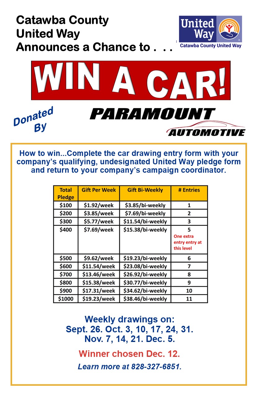 car giveaway