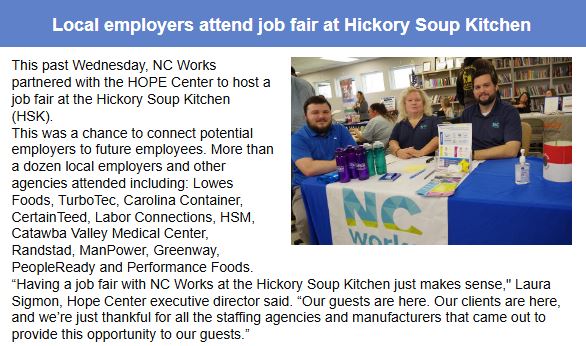 United Way newsletter 