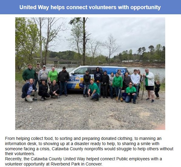 United Way newsletter 