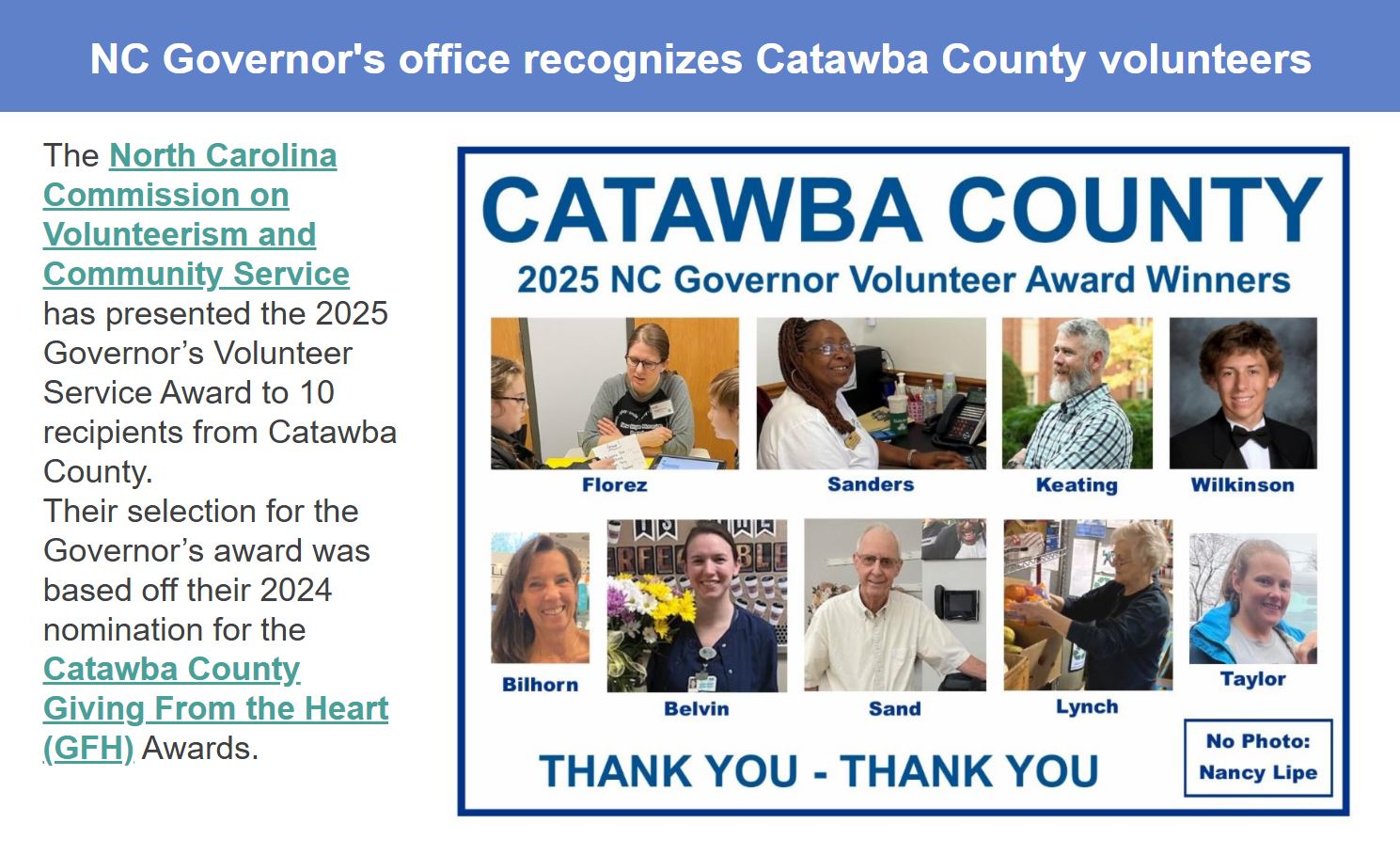 United Way newsletter 