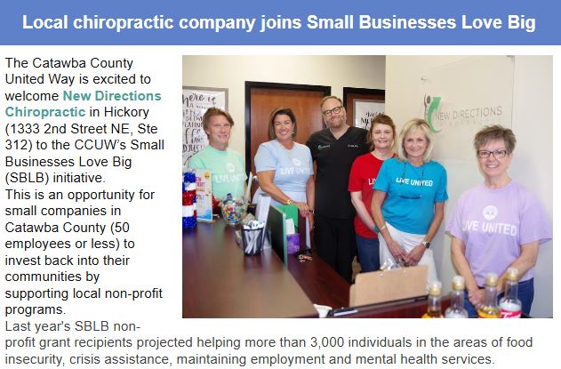 United Way newsletter 