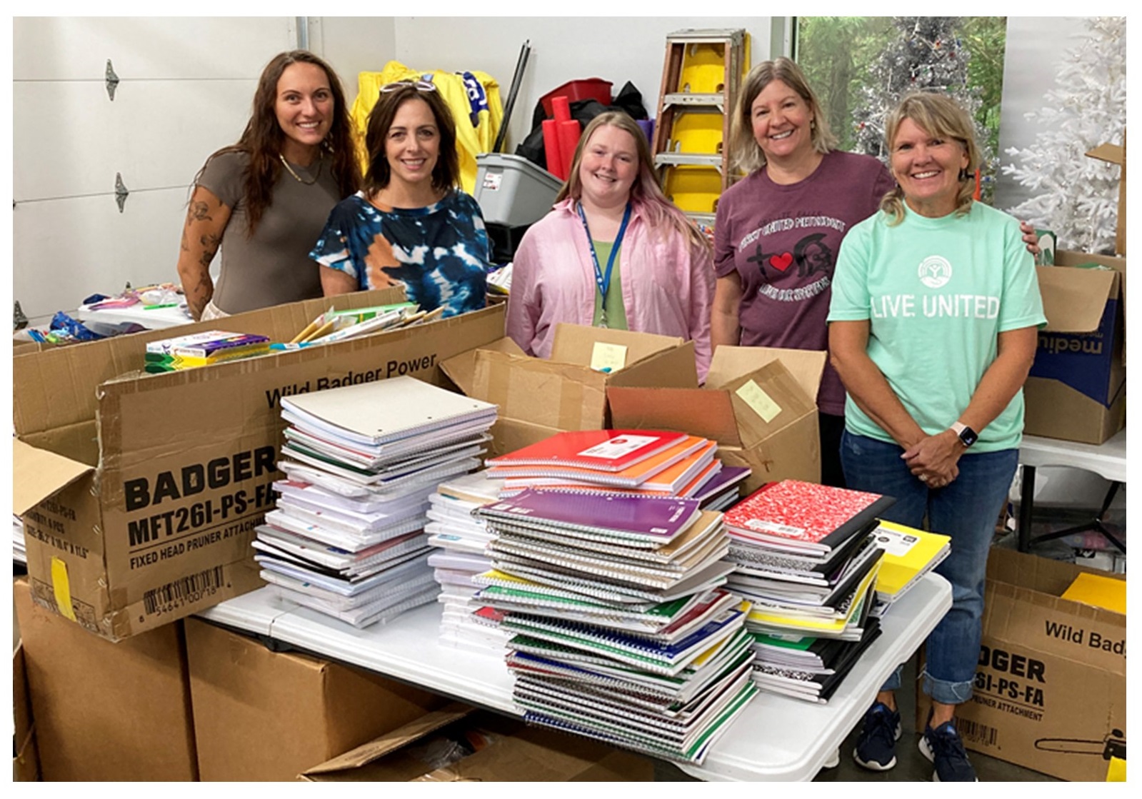 united way school supply drive