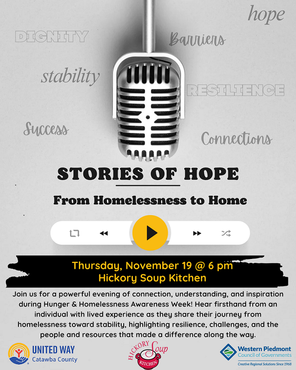 2026 Hunger and Homelessness Awareness Week | Catawba County United Way