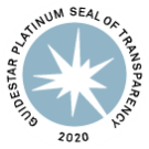 2020 Guidestar Platinum Seal of Transparency