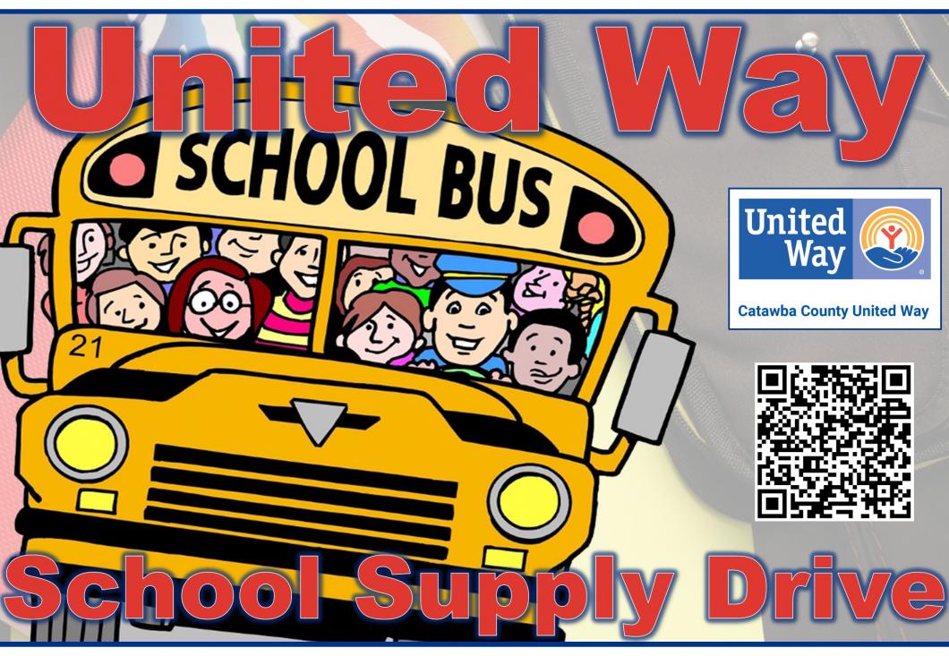 united way school supply drive